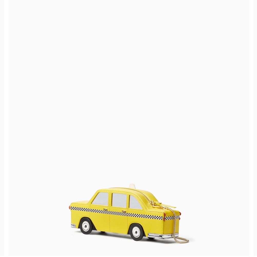 *SOLD* 🚕 Kate Spade Taxi Cab Bag 🚕 - Picture 4 of 16